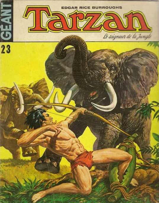 Scan de la Couverture Tarzan Gant n 23